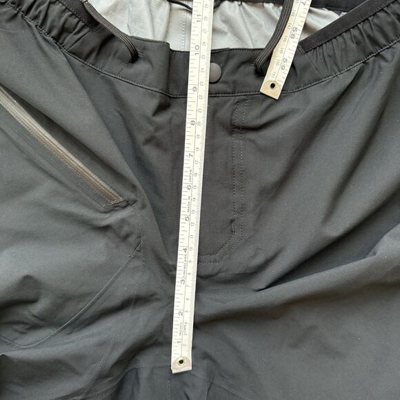 Mountain Hardwear Women’s Small Short Black Stretch Ozonic Pants Waterproof - Picture 14 of 16